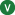 symbol white letter v inside of a green circle for vegan option