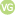 symbol white letter VG inside of a light green circle for vegetarian option